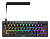 Sharkoon SKILLER SGK50 S4 Gen2 PBT (black, DE layout, Gateron G Pro 3.0 Yellow) Sharkoon