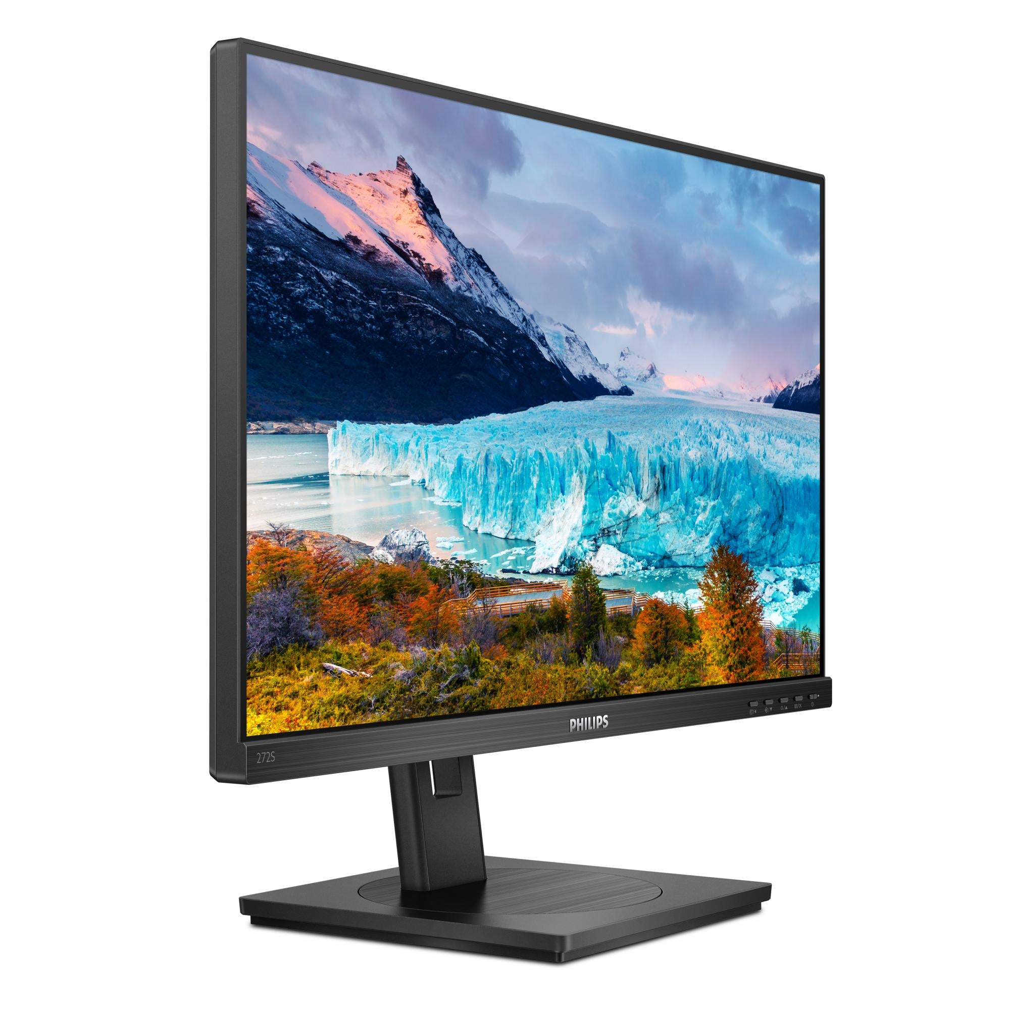 Philips S-line 272S1AE 27 IPS 1920 x 1080 (Full HD) 75Hz DVI VGA (HD-15) HDMI DisplayPort Pivot Skærm Philips