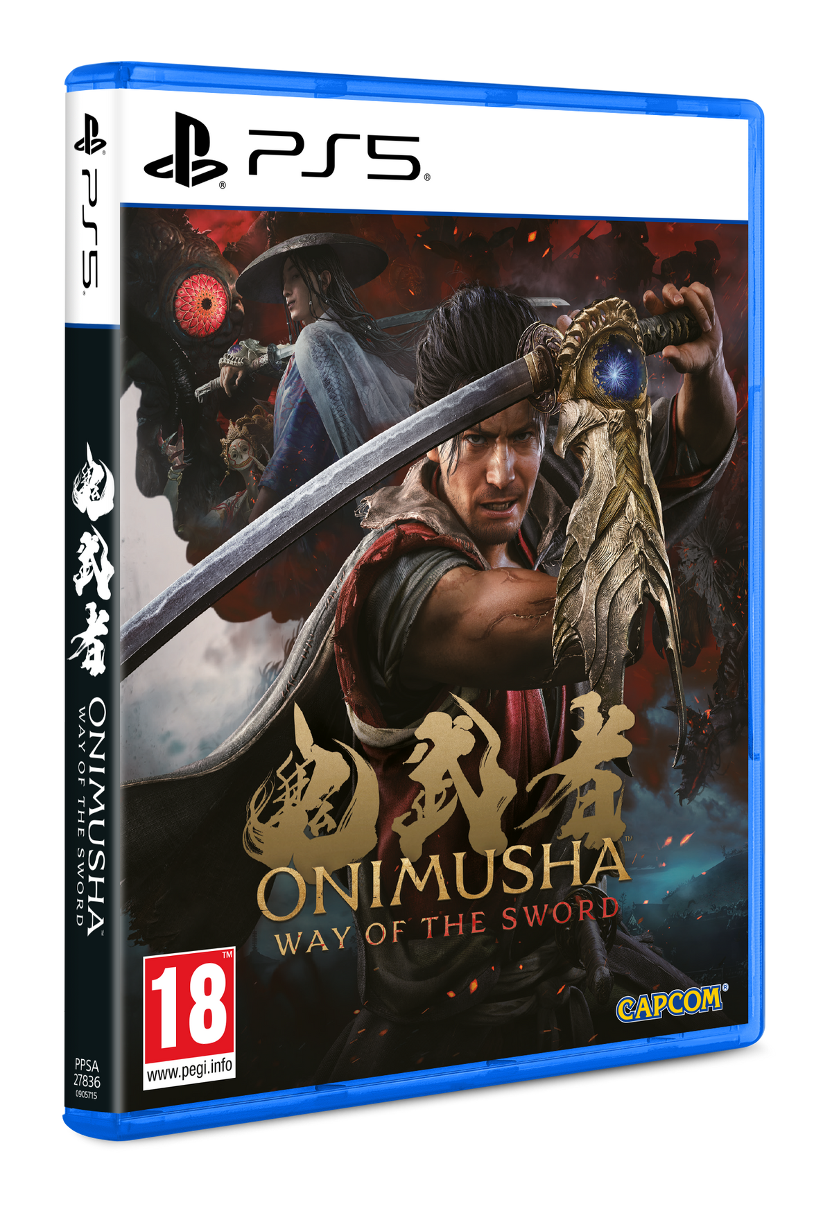 Onimusha Way of the Sword – PlayStation 5 – spilomslag