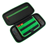 Turtle Beach PlayTrek Donkey Kong – Switch 2-taske – Åben taske med konsol som brugseksempel