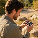 Rollei Compactline Pocket digitalkamera – sort – detalje eller anvendelse 3