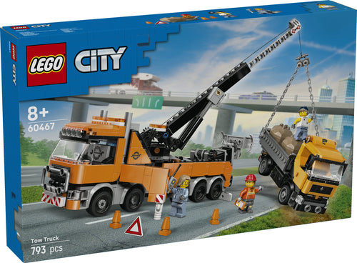 LEGO - LEGO City - Heavy-Duty Recovery Tow Truck with Crane (60467) Lego