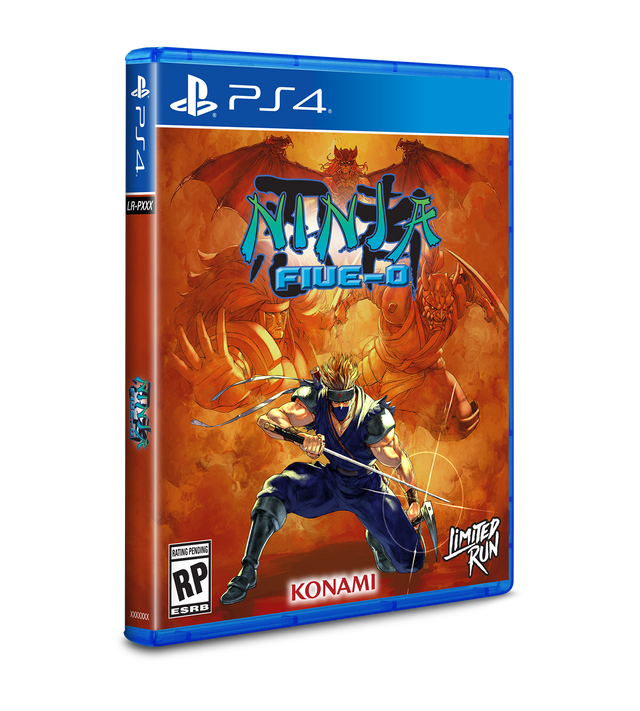 Ninja Five-O (Import) – PlayStation 4 – spilomslag