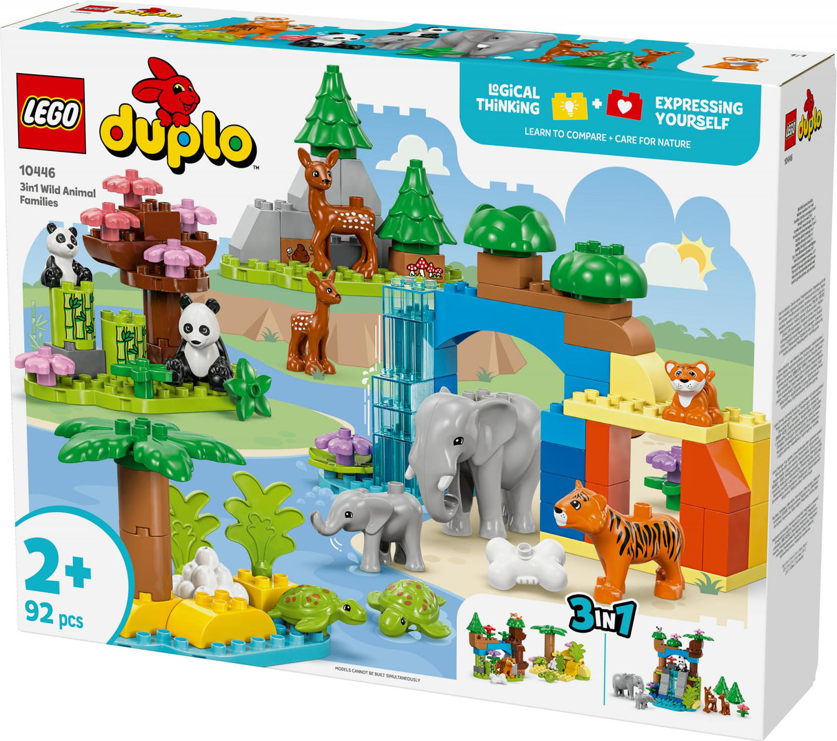 LEGO - DUPLO Town - 3-in-1 Wild Animal Families (10446) LEGO