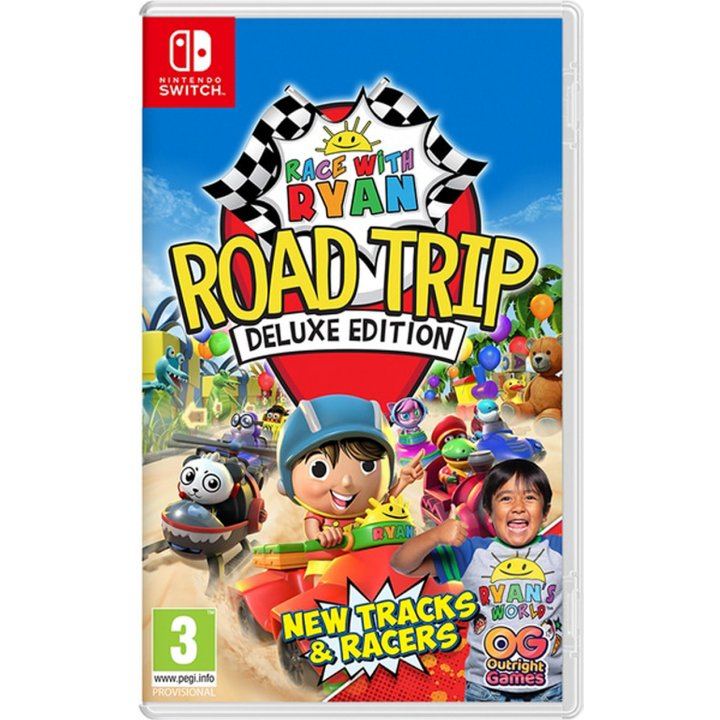 Race with Ryan: Road Trip (Deluxe Edition) – omslag til Nintendo Switch