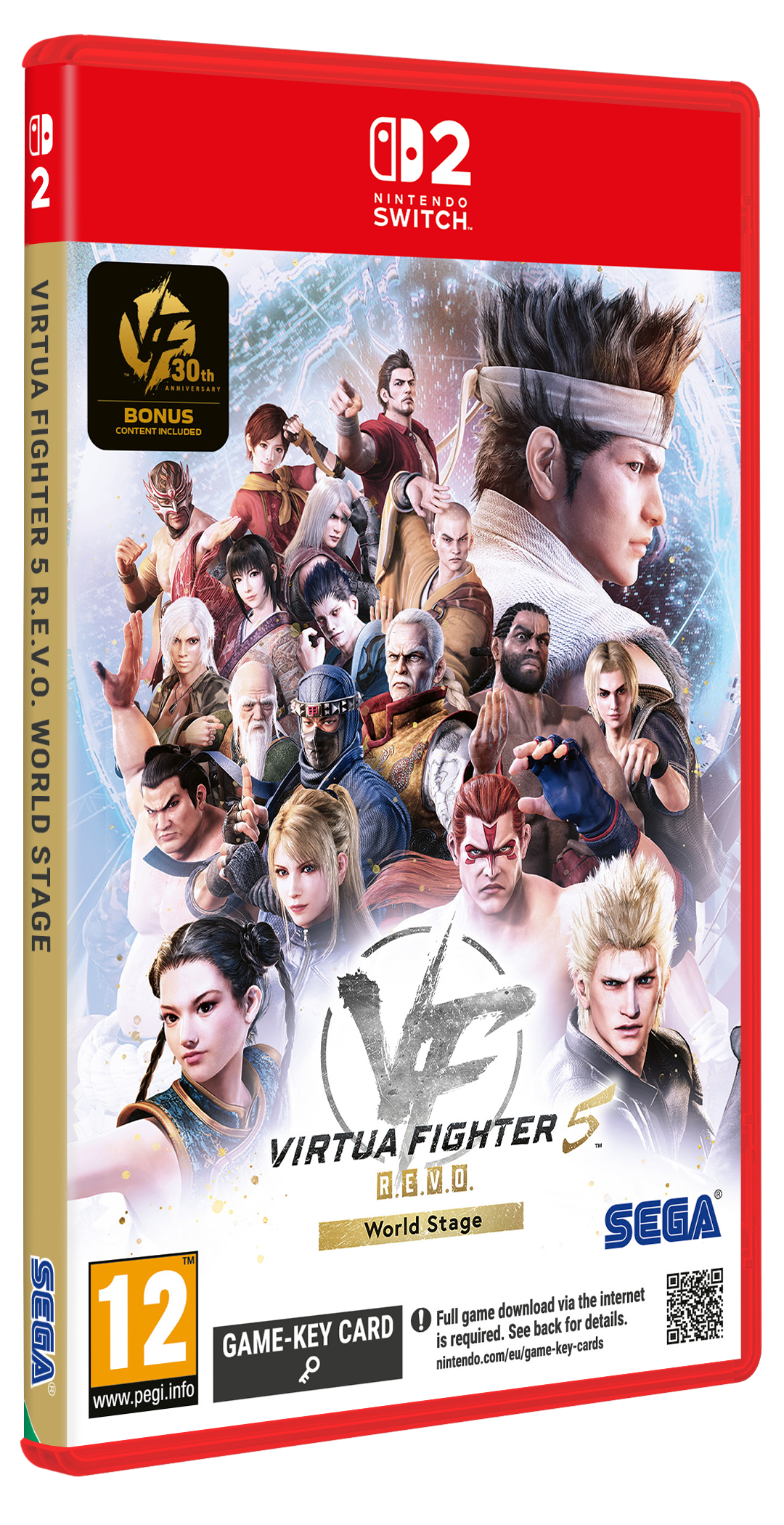 Virtua Fighter 5 R.E.V.O. World Stage 30th Anniversary Edition – Nintendo Switch 2 – spilomslag