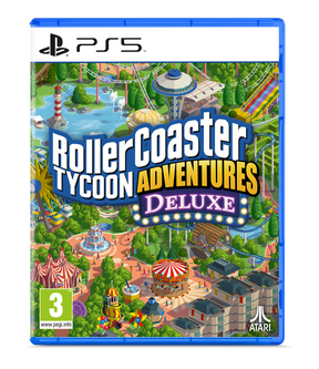 RollerCoaster Tycoon (Adventures Deluxe) – PlayStation 5 – spilomslag