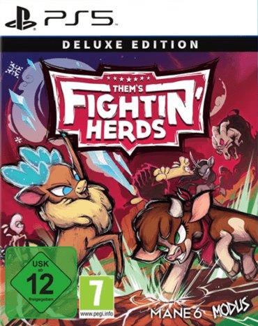 Them's Fightin' Herds (Deluxe Edition) (DE/Multi in Game) – PlayStation 5