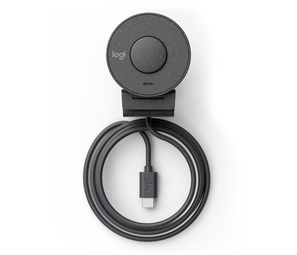 Logitech Brio 300 Full HD-webcam med USB-C – grafit