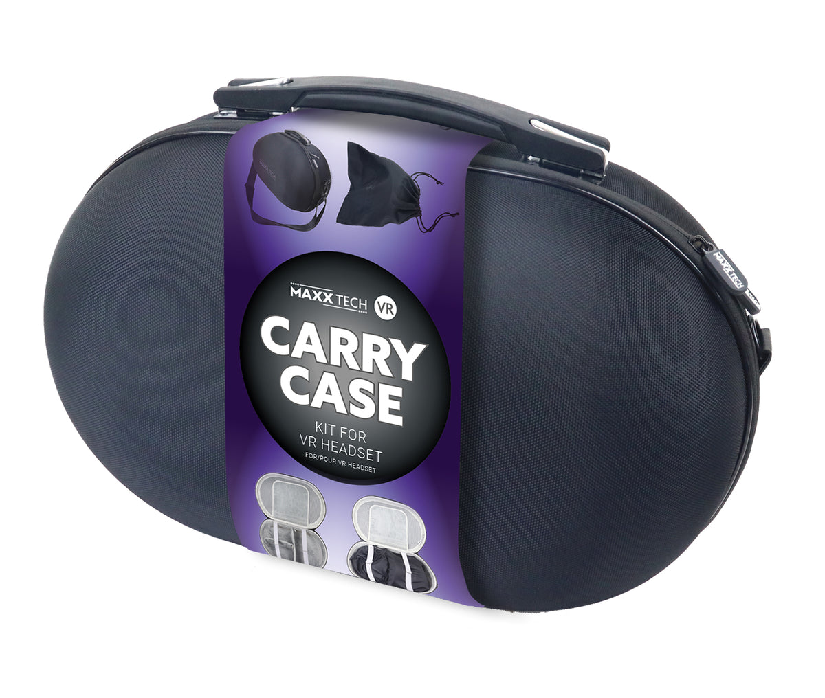 Maxx Tech – transporttaske til VR-headset – lukket etui