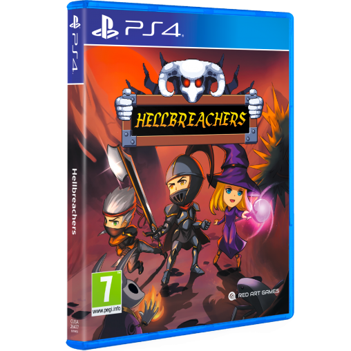 Hellbreachers – PlayStation 4 – spilomslag