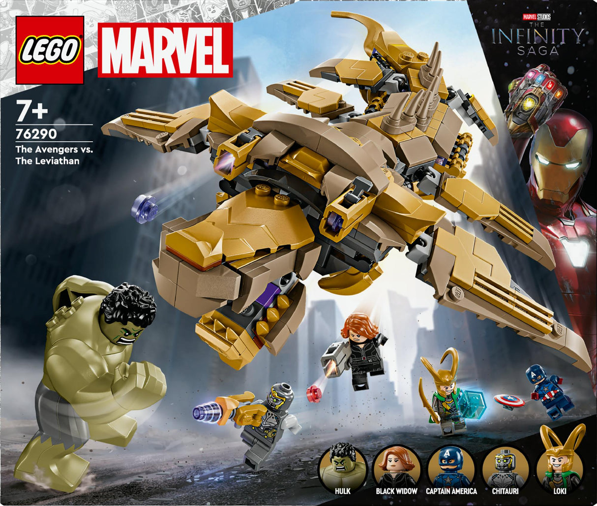 LEGO 76290 Marvel Super Heroes Avengers vs. Leviathan, construction toy LEGO