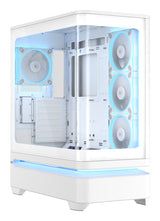 ASUS PRIME AP304 TG ARGB WHITE – set skråt forfra (vinkel 2)