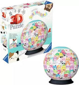 Ravensburger - Puzzle Squishmallows 3D Ball 72p Ravensburger