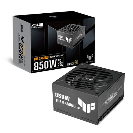 ASUS TUF Gaming 850G EVO – strømforsyning med emballage