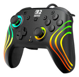 Turtle Beach Afterglow Wave Wired – Switch-controller, sort – Set skråt fra højre