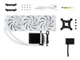 TRYX PANORAMA Upgraded 360mm AIO Liquid Cooler ARGB White TRYX