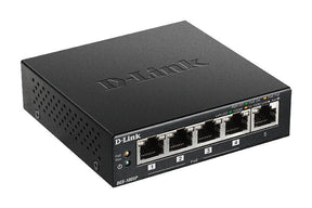D-Link DGS-1005P/E – 5-port Gigabit PoE+ switch – produktbillede 0
