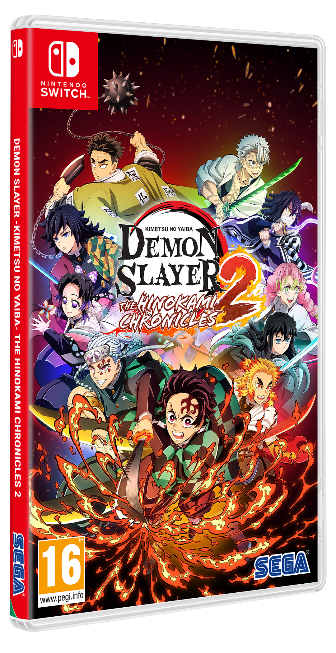 Demon Slayer: Kimetsu no Yaiba – The Hinokami Chronicles 2 – Nintendo Switch – produktmotiv