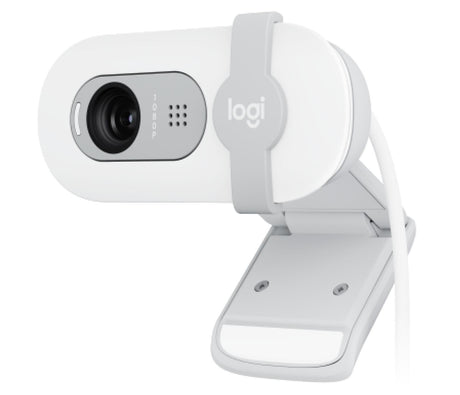 Logitech - Brio 100 Full HD Webcam - Off White