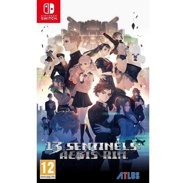 13 Sentinels: Aegis Rim – Nintendo Switch-emballage