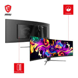 MSI MPG 491CQPDE QD-OLED 49 5120 x 1440 (UltraWide) HDMI DisplayPort USB-C 144Hz MSI