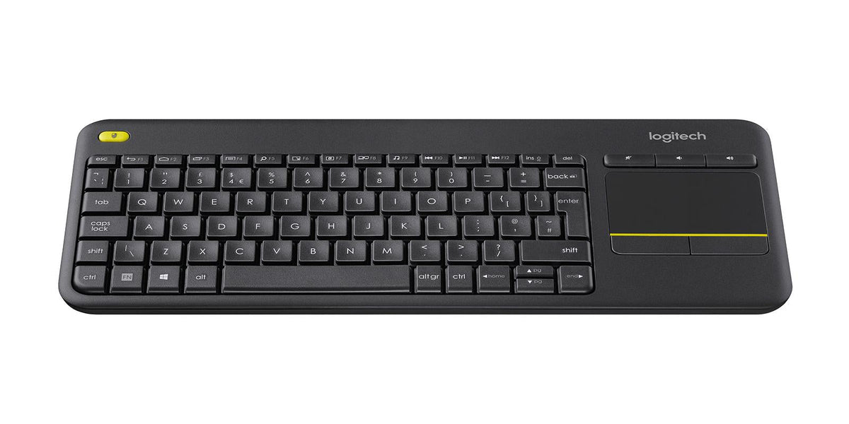 Logitech Wireless Touch Keyboard K400 Plus Black (Nordic) Logitech