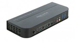 DELOCK HDMI KVM Switch 4K 60Hz mit USB 3.0 und Audio