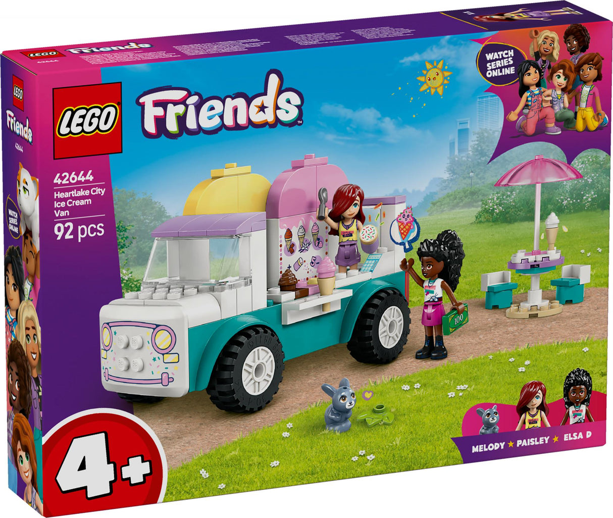 LEGO 42644 Friends Heartlake City Ice Cream Truck LEGO