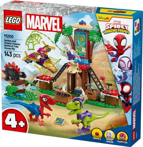 LEGO 11200 Marvel Spidey and his Super Friends Showdown at the Treehouse: Spidey-Rex vs. Gobby Raptor