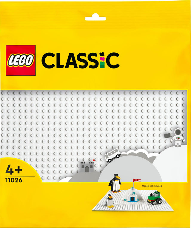 LEGO Classic - White Baseplate (11026) LEGO