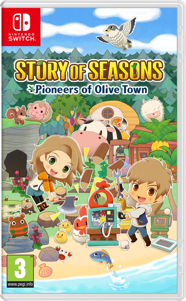 Story of Seasons: Pioneers of Olive Town – Nintendo Switch – spilomslag