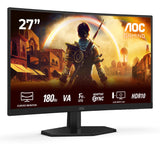 AOC Gaming C27G42E 27", 1920x1080/1ms/300cd/m², HDMI, DisplayPort, Headphone Out AOC