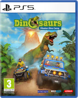 Dinosaurs: Mission Dino Camp – PlayStation 4 – spilomslag