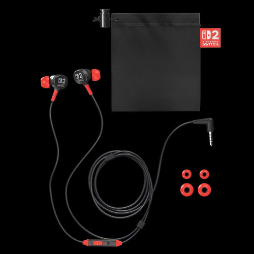 PowerA Wired Earbuds for Nintendo Switch 2- Black - billede 9