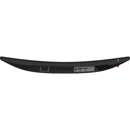 MSI MAG 242C – 23,6″ gamingskærm, 1920 × 1080, 180 Hz – tilslutninger set nedefra
