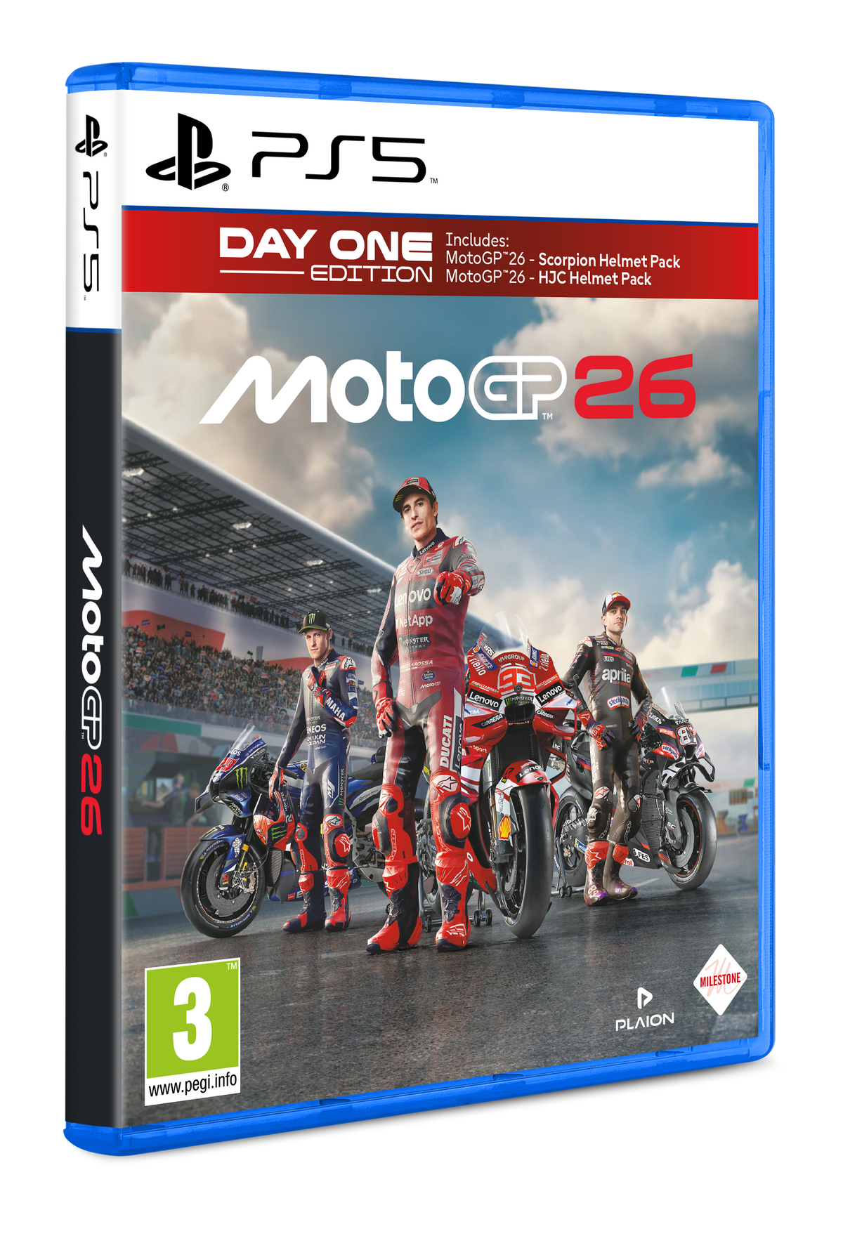 MotoGP 26 (Day One Edition) – PlayStation 5 – spilomslag