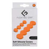 Floating Grip silikonekapper til vægbeslag – orange
