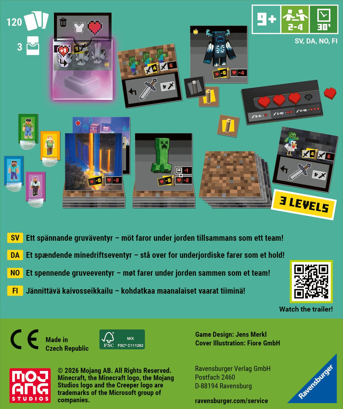 Ravensburger - Minecraft Digging Down (10825101) Ravensburger