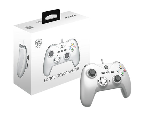 MSI FORCE GC200 – hvid USB-controller – controller med emballage
