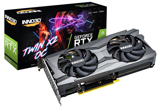 RTX 3060 12GB Inno3D Twin X2 OC LHR GDDR6 Inno3D