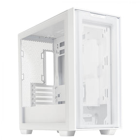 ASUS A21 mATX Case with BTF support - White ASUS