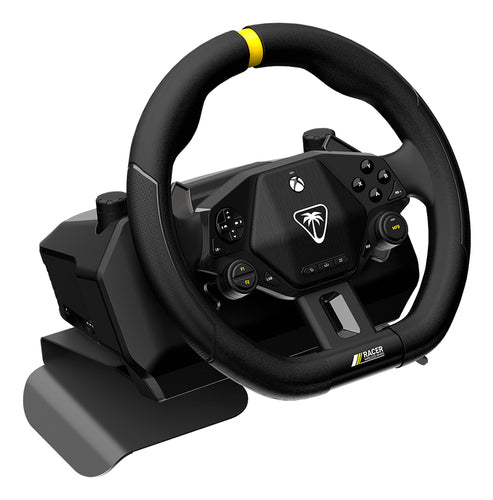 Turtle Beach Racer Wireless – Trådløst rat til Xbox og PC – rat skråt fra venstre