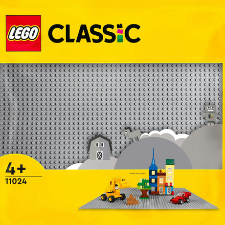 LEGO Classic - Gray Baseplate (11024) LEGO