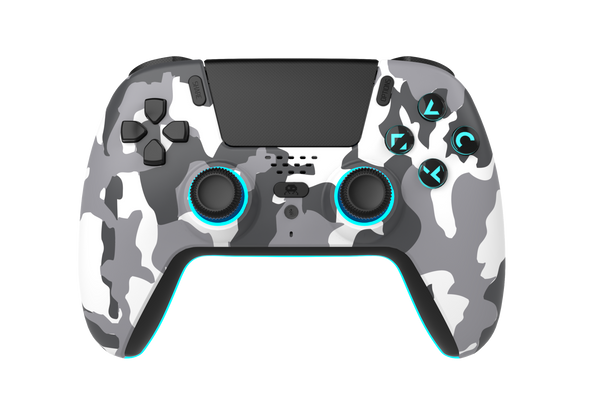 Freaks and Geeks Bluetooth-controller til PS5 – White Camo