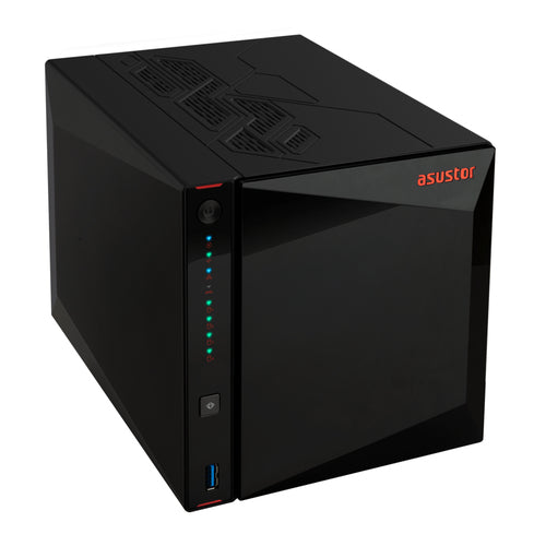 ASUSTOR Nimbustor 4 Gen2 AS5404T – set skråt forfra (vinkel 2)