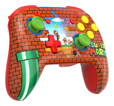Turtle Beach Rematch Wireless – Mario Bricks Reveal – Switch – Set skråt fra højre