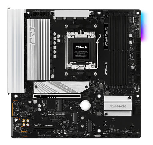 ASRock B850M Pro RS bundkort - AM5, DDR5
