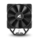 Sharkoon A40 Black 220W TDP 4-Heatpipe 120mm PWM FDB CPU Air Cooler Sharkoon