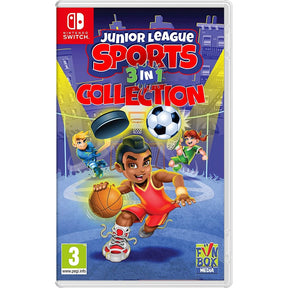 Junior League Sports 3 in 1 Collection (Import) – omslag til Nintendo Switch